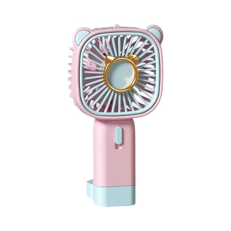 Ροζ και μπλε επαναφορτιζόμενος μίνι ανεμιστήρας CS1362-4