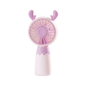 Επαναφορτιζόμενος ανεμιστήρας mini CS1323-3 σε μωβ χρώμα