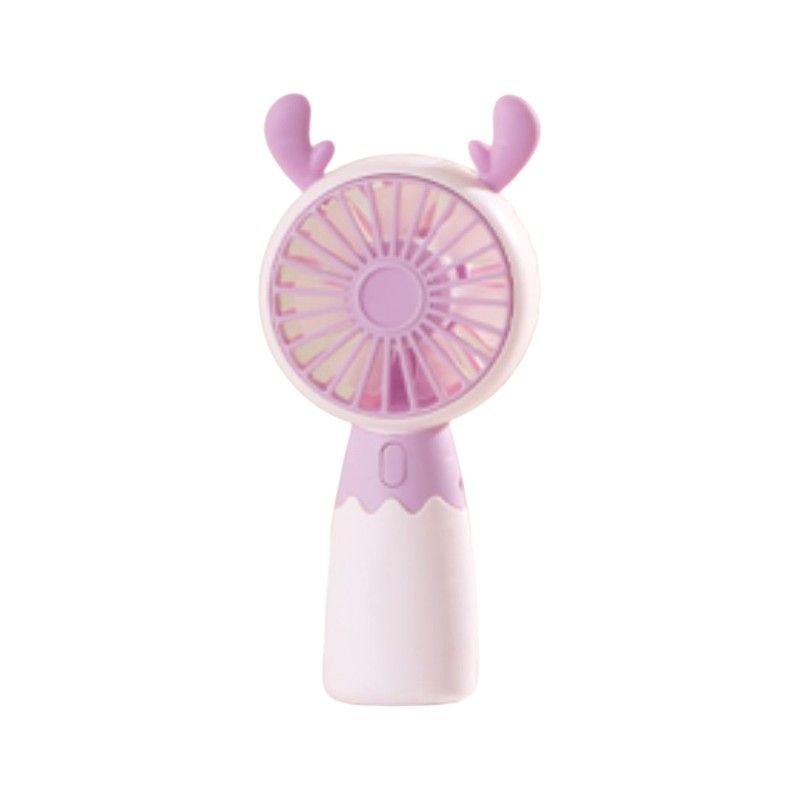 Επαναφορτιζόμενος ανεμιστήρας mini CS1323-3 σε μωβ χρώμα