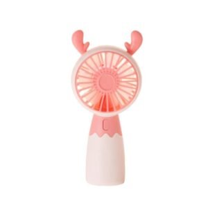 Επαναφορτιζόμενος Mini Ανεμιστήρας CS1323-3 Ροζ