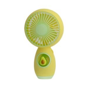 Επαναφορτιζόμενος μίνι ανεμιστήρας σε κίτρινο χρώμα HQ66-222B