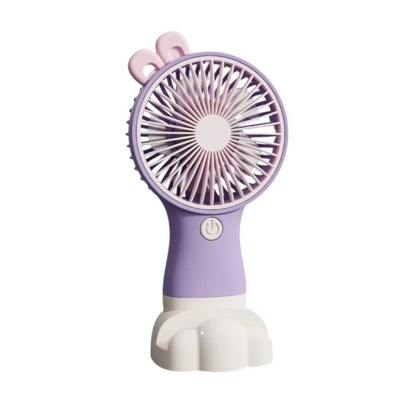 Επαναφορτιζόμενος μίνι ανεμιστήρας σε χρώμα Purple