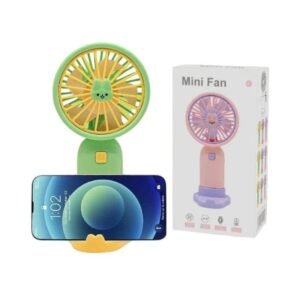 Επαναφορτιζόμενος μίνι ανεμιστήρας Sy958B σε πράσινο χρώμα