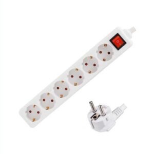 Πολύπριζο 6 θέσεων Σούκο με διακόπτη - ST-NGB06S