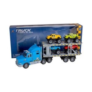 Σετ όχημα μεταφοράς αυτοκινήτων PY899F-6 με 4 αυτοκίνητα