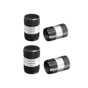 Καπάκι βαλβίδας ελαστικών αυτοκινήτου - R-Z17109-4U σε μαύρο χρώμα