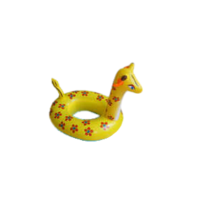 Φουσκωτό σωσίβιο Καμηλοπάρδαλη με κάθισμα για παιδιά.