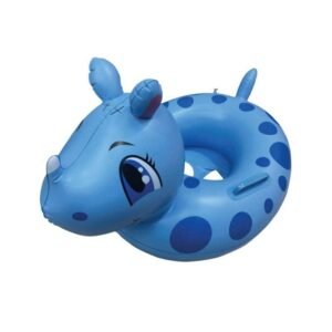 Φουσκωτό σωσίβιο Ρινόκερος με κάθισμα και λαβές σε μπλε χρώμα