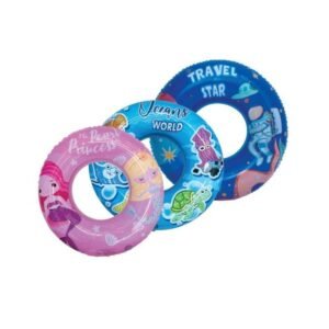 Παιδικό φουσκωτό σωσίβιο με σχέδια σε μπλε χρώμα