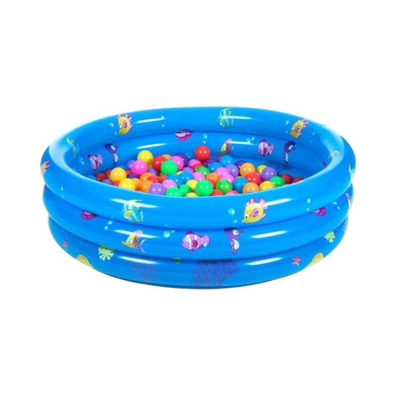 Παιδική φουσκωτή πισίνα SL-C004 σε μπλε χρώμα