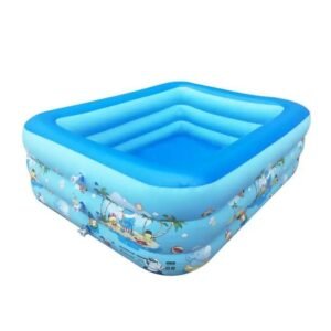 Παιδική φουσκωτή πισίνα SL-C026 σε μπλε χρώμα.