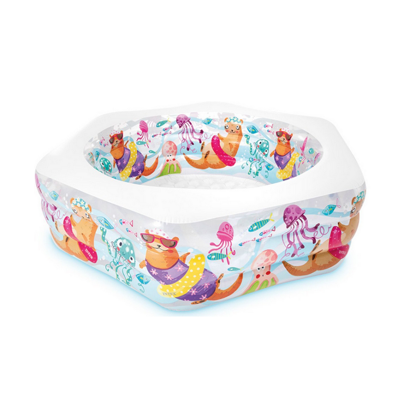 Παιδική φουσκωτή πισίνα SL-C053 με σχέδια και διαστάσεις 200*200*60cm