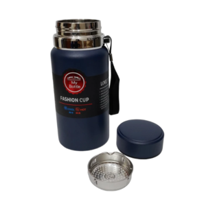 Φορητό παγούρι-θερμός ZS9207 μπλε με ανοξείδωτο ατσάλι