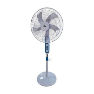 Επιδαπέδιος ανεμιστήρας FS-45-1 με ορθοστάτη σε μπλε χρώμα