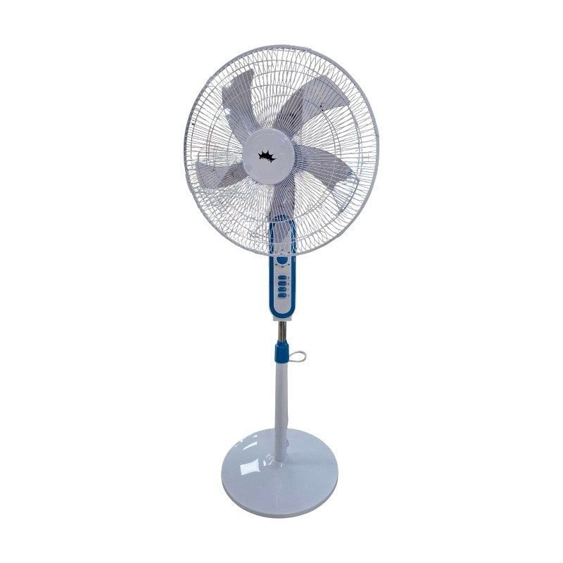 Επιδαπέδιος ανεμιστήρας FS-45-1 με ορθοστάτη σε μπλε χρώμα