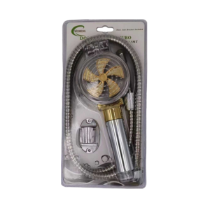 Τηλέφωνο ντους με σπιράλ σωλήνα 1.5m και επιτοίχια βάση