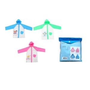 Παιδικό αδιάβροχο πανωφόρι με κουκούλα και κινούμενα σχέδια