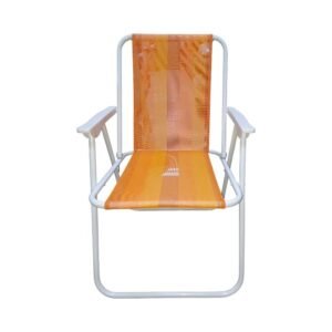 Πτυσσόμενη καρέκλα camping 1215TSL σε πορτοκαλί χρώμα