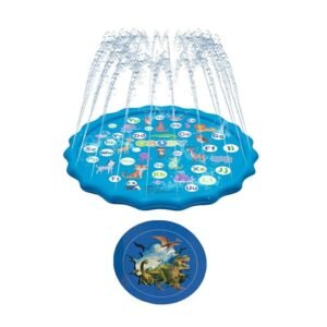 Παιδική μοκέτα νερού Water Splash Play Mat σε δράση με παιδιά