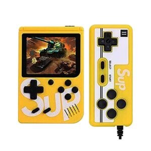 Φορητή κονσόλα παιχνιδιών HC-9803 σε κίτρινο χρώμα