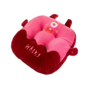 Κόκκινο παιδικό μαξιλάρι καρέκλας Wacky 40x40cm