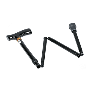 Πτυσσόμενο μπαστούνι βάδισης K117 με εργονομική λαβή και ρυθμιζόμενο ύψος