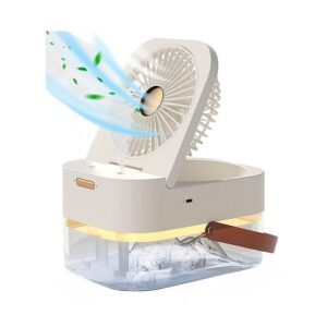 Ανεμιστήρας & Υγραντήρας Air Cooler 801208 σε λευκό χρώμα.