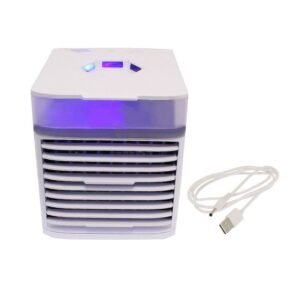 Φορητός mini ανεμιστήρας και υγραντήρας Air Cooler Ultra με RGB LED φωτισμό