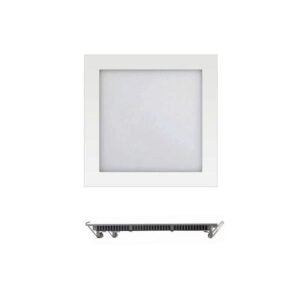 Φωτιστικό LED Square Panel 24W - 6500K με ψηφιακό σχεδιασμό
