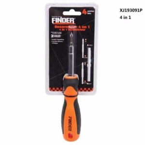 Κατσαβίδι Finder 4 in 1 με εργονομική λαβή