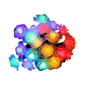 Ηλιακή γιρλάντα φωτισμού LED Τριαντάφυλλο