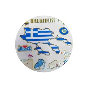 Σουβέρ Souvenir Chalkidiki Σετ 12pcs