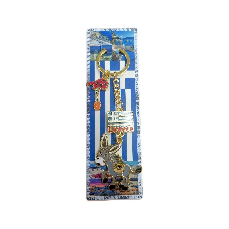 Τουριστικό μπρελόκ Souvenir - Σετ 12pcs - Greece