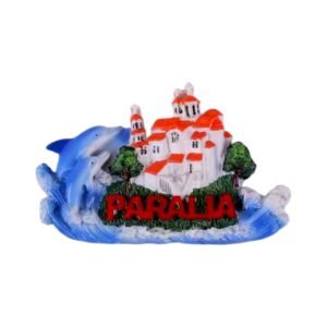 Tουριστικό μαγνητάκι Souvenir – Σετ 12pcs - Paralia - 678107