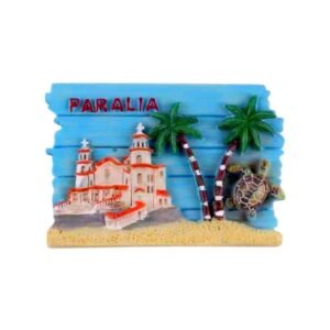 Tουριστικό μαγνητάκι Souvenir – Σετ 12pcs - Paralia - 678110