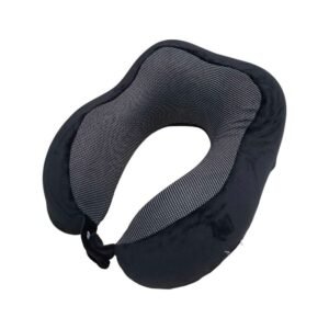 Μαξιλάρι αυχένα ταξιδίου - Memory Foam - Μαύρο