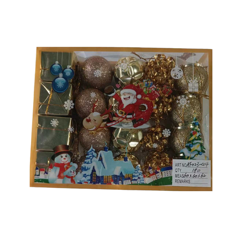 Σετ Χριστουγεννιάτικα στολίδια 4cm 20pcs