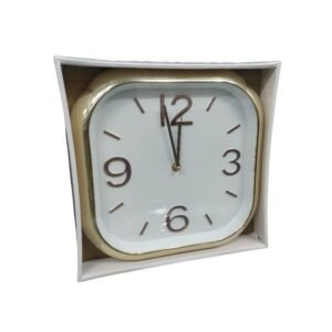 Ρολόι τοίχου White Gold 30x30cm