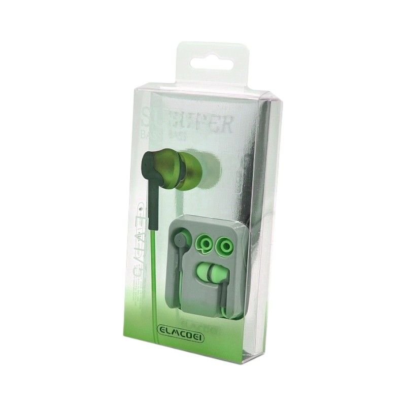 Ενσύρματα ακουστικά EV-175 Green