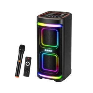 φορητό ηχείο subwoofer με μικρόφωνο Karaoke