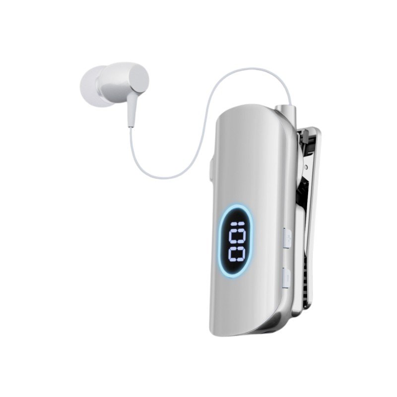 Ασύρματο ακουστικό Bluetooth K93 Silver