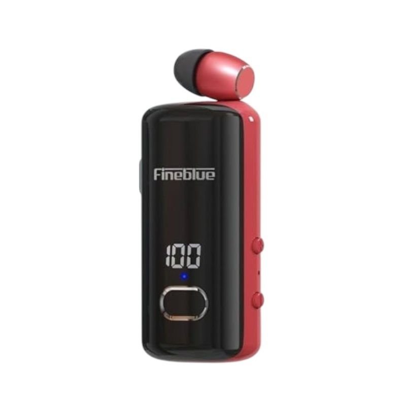 Ασύρματο ακουστικό Bluetooth Fineblue F580 Red
